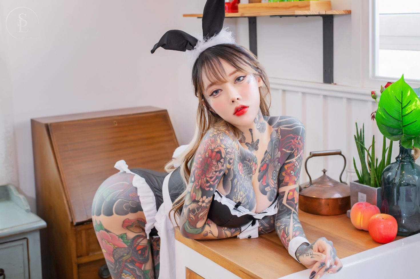 saintphotolife 韩国美少女模特性感写真 Vol.02 Bunnygirl (18)