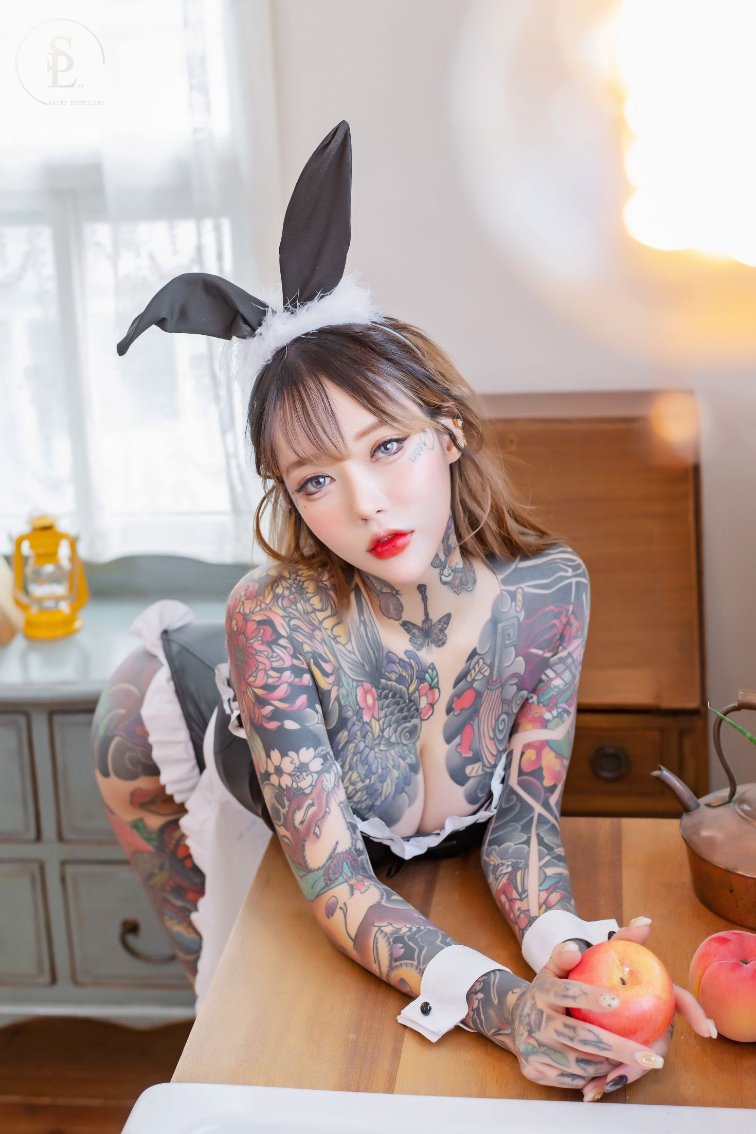 saintphotolife 韩国美少女模特性感写真 Vol.02 Bunnygirl (15)