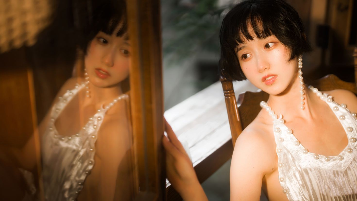 YITUYU艺图语模特唯美写真2022.07.30期花束里的浪漫 木棉棉OwO (41)