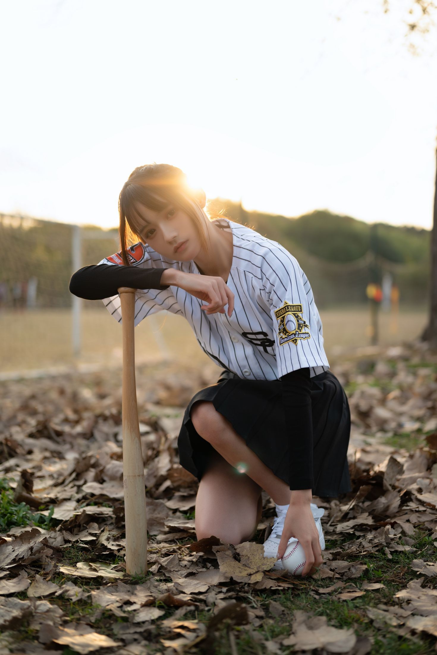 YITUYU艺图语模特唯美写真2022.07.07期棒球少女 兔子Zzz不吃胡萝卜 (16)