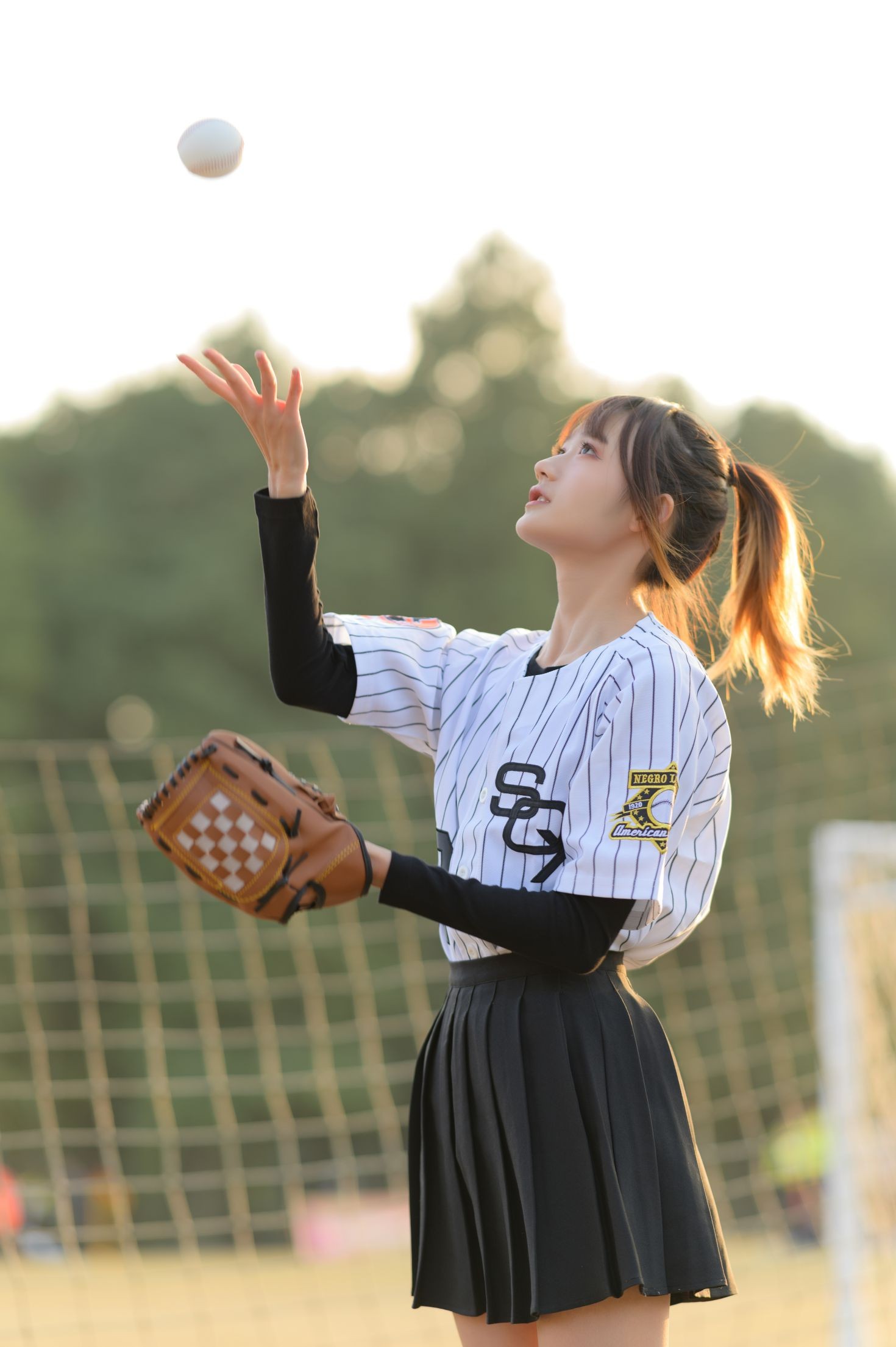 YITUYU艺图语模特唯美写真2022.07.07期棒球少女 兔子Zzz不吃胡萝卜 (34)