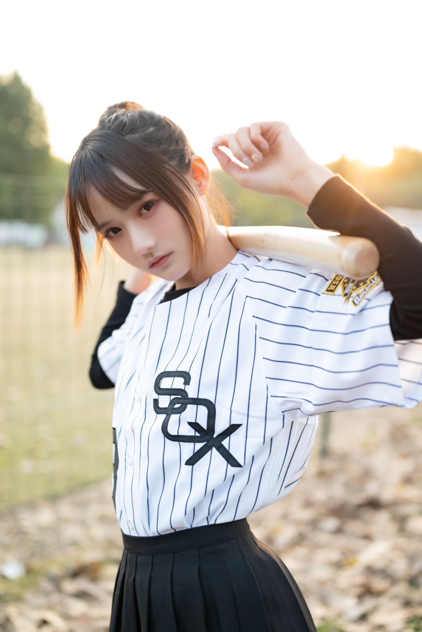 YITUYU艺图语模特唯美写真2022.07.07期棒球少女 兔子Zzz不吃胡萝卜 (22)