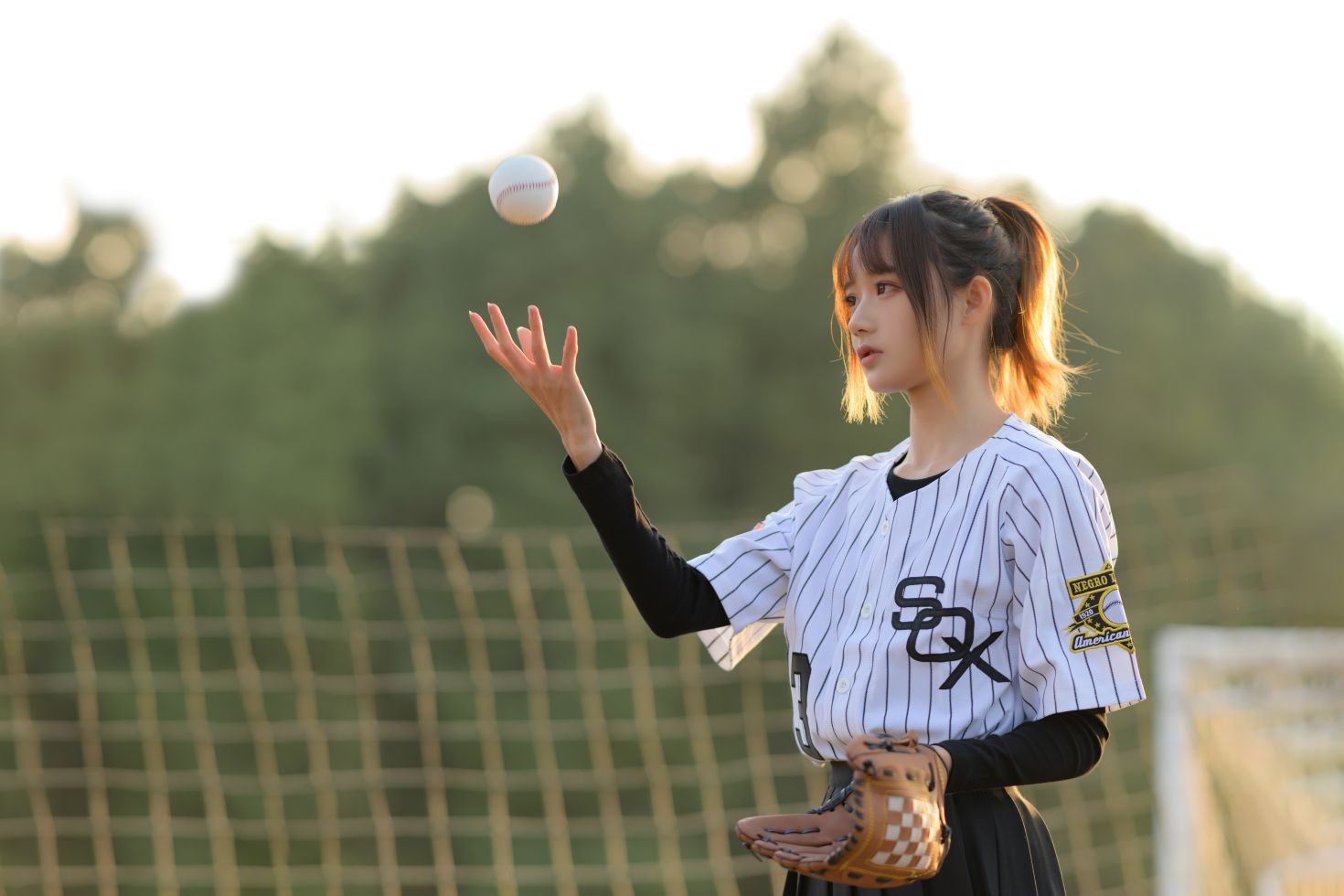 YITUYU艺图语模特唯美写真2022.07.07期棒球少女 兔子Zzz不吃胡萝卜 (35)