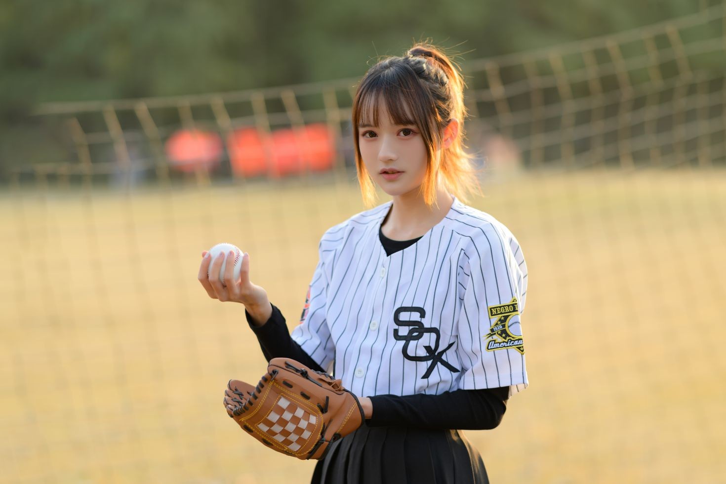 YITUYU艺图语模特唯美写真2022.07.07期棒球少女 兔子Zzz不吃胡萝卜 (33)