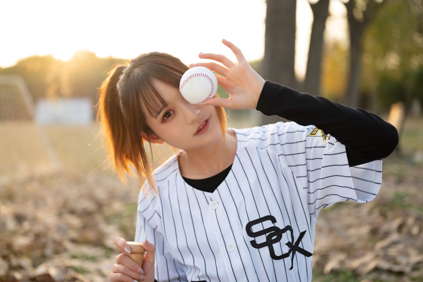 YITUYU艺图语模特唯美写真2022.07.07期棒球少女 兔子Zzz不吃胡萝卜 (20)