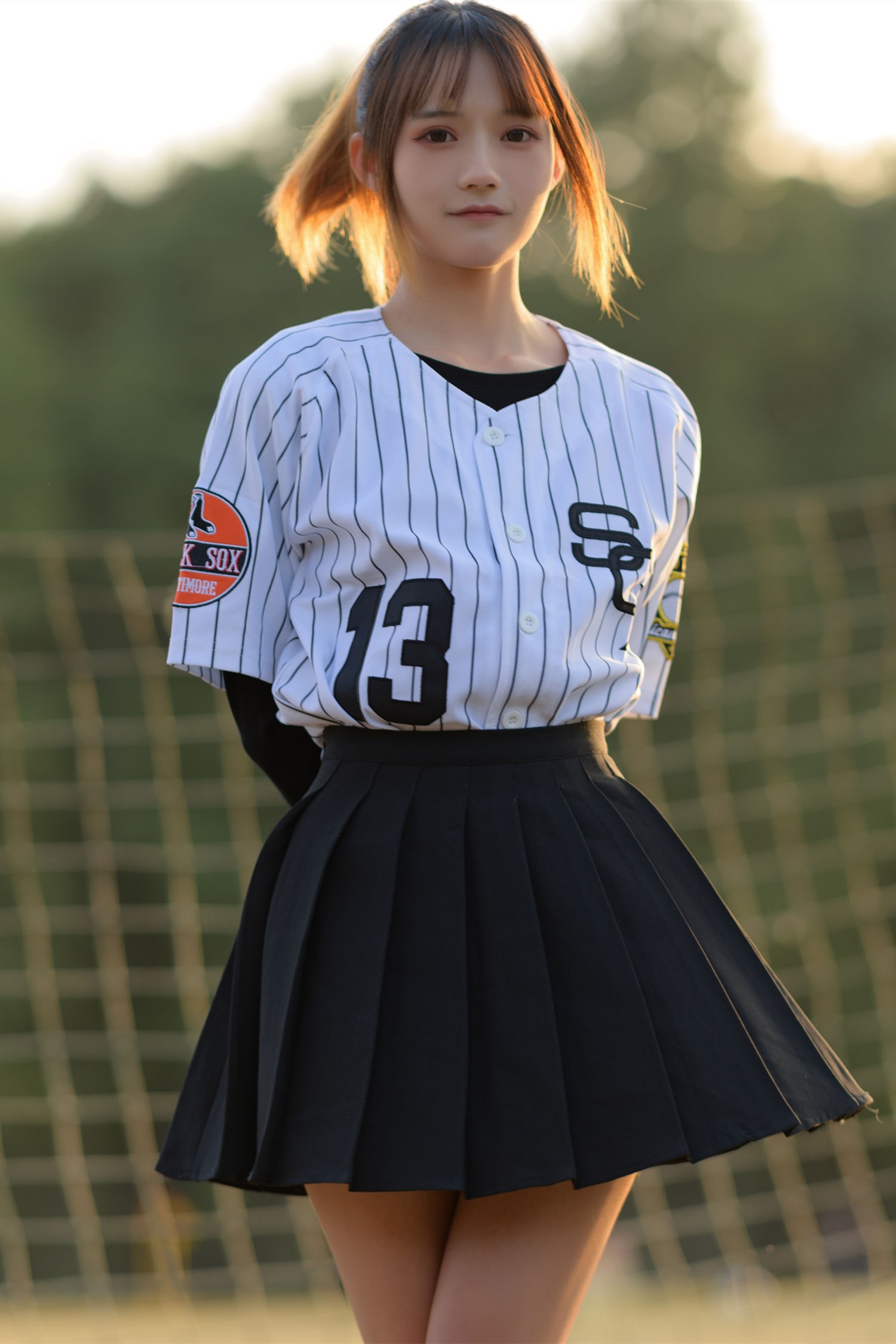 YITUYU艺图语模特唯美写真2022.07.07期棒球少女 兔子Zzz不吃胡萝卜 (1)