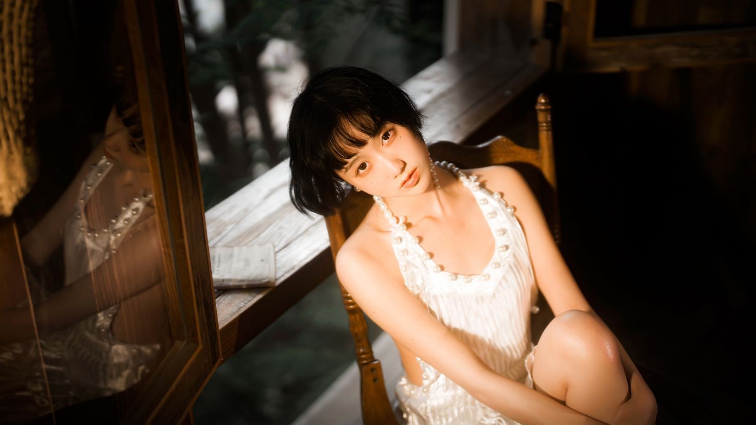 YITUYU艺图语模特唯美写真2022.07.30期花束里的浪漫 木棉棉OwO (40)